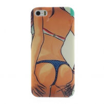 Lesklý kryt na Apple iPhone 5 / 5S / SE (2016) - Sexy holka