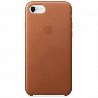 Originální kožené pouzdro pro Apple iPhone SE (2020/2022) / 8 / 7 - sedlově hnědé