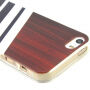 Ochranný kryt na Apple iPhone 5 / 5S / SE (2016) - Wood grain