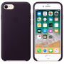 Originální kožené pouzdro pro Apple iPhone SE (2020/2022) / 8 / 7 - fialové