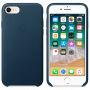 Originální kožené pouzdro pro Apple iPhone SE (2020/2022) / 8 / 7 - vesmírně modré
