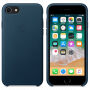 Originální kožené pouzdro pro Apple iPhone SE (2020/2022) / 8 / 7 - vesmírně modré