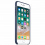 Originální kožené pouzdro pro Apple iPhone 8 Plus / 7 Plus - půlnočně modré