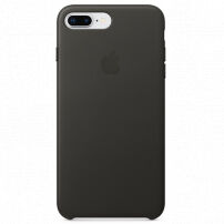 Originální Apple kožené pouzdro pro iPhone 7 Plus / 8 Plus - uhlově šedé