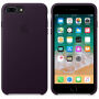 Originální kožené pouzdro pro Apple iPhone 8 Plus / 7 Plus - fialové