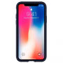 Spigen Rugged stylový ochranný Armor kryt pro Apple iPhone XS / iPhone X - půlnočně modrý