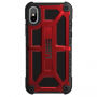 UAG Monarch extrémně odolné pouzdro pro Apple iPhone XS / iPhone X - purpurové