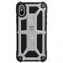 UAG Monarch extrémně odolné pouzdro pro Apple iPhone XS / iPhone X - platinové
