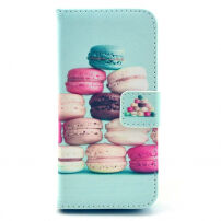 Pouzdro s magnetickým klipem pro Apple iPhone 5C - Makrónky