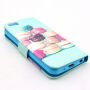 Pouzdro s magnetickým klipem pro Apple iPhone 5C - Makrónky