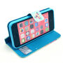Pouzdro s magnetickým klipem pro Apple iPhone 5C - Makrónky
