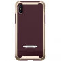 Spigen Signature ochranný kryt z plastu a polykarbonátu pro Apple iPhone XS / iPhone X - zlatý