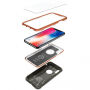 Spigen Armor vysoce odolný ochranný kryt se zesílenými rohy pro Apple iPhone XS / iPhone X - zelený