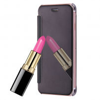 Zrcadlové otevírací / flipové pouzdro pro Apple iPhone 8 / 7 - černé