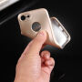 Plastový obal na iPhone 8 / 7 s 360° ochranou - chrání přední i zadní stranu - zlatý