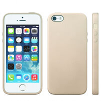 Kryt v originálním Apple designu pro iPhone 5 / 5S / SE (2016) - béžový
