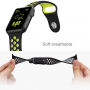 Silikonový řemínek pro Apple Watch 42mm / 41mm / 40mm / 38mm - šedobílý