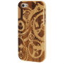 Dřevěný kryt pro Apple iPhone 5 / 5S / SE (2016) - steampunk