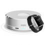 Powerbanka, nabíjecí stojánek pro Apple Watch - stříbrná
