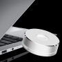 Powerbanka, nabíjecí stojánek pro Apple Watch - stříbrná