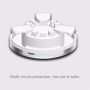 Powerbanka, nabíjecí stojánek pro Apple Watch - stříbrná