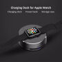3v1 powerbanka, nabíjecí stojánek a ochranné pouzdro pro Apple Watch - 1 500 mAh - černá