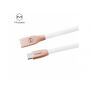 MCDODO USB kabel s USB-C konektorem pro MacBook - 1m - bílo-zlatý