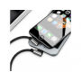MCDODO USB kabel s lightning konektorem pro Apple iPhone / iPad / iPod - 1,9 m - stříbrný