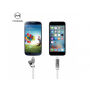 MCDODO 3v1 nabíječka do auta s lightning / micro USB konektory a dvěma USB porty pro Apple iPhone / iPad / iPod - 1,2 m -bílá
