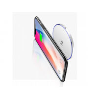 MCDODO bezdrátová nabíječka s podsvícením pro Apple iPhone - bílá