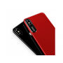 MCDODO ochranný kryt s hliníkovou vrstvou pro ochranu kamery pro Apple iPhone XS / iPhone X - červený