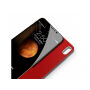 MCDODO ochranný kryt s hliníkovou vrstvou pro ochranu kamery pro Apple iPhone XS / iPhone X - červený