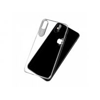 MCDODO ochranný kryt s hliníkovou vrstvou pro ochranu kamery pro Apple iPhone XS / iPhone X - průsvitný