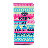 Pouzdro pro iPhone 6 / 6S - Keep Calm and Hakuna Matata