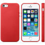 Elegantní kryt na Apple iPhone 5 / 5S / SE (2016) - červený