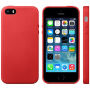 Elegantní kryt na Apple iPhone 5 / 5S / SE (2016) - červený