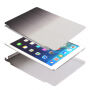 Duhové smart pouzdro s funkcí uspání a stojánkem pro iPad 9,7" (2017/2018) / Air - černo-bílé