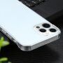 Transparentní bezrámový kryt odolný proti nárazu pro iPhone 12 Pro Max - čirý
