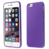 Lesklý gelový kryt na Apple iPhone 6 / 6S - tmavě fialový