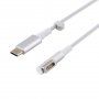Nabíjecí kabel - USB-C na MagSafe 1 (tvar L) pro MacBook - 1,6 m - bílý