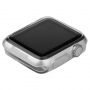 BASEUS ultra tenké gumové pouzdro pro Apple Watch 38mm (tl. 0,65mm) - průhledné