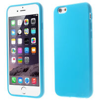 Lesklý gelový kryt na Apple iPhone 6 / 6S - tmavě modrý