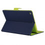 GOOSPERY pouzdro s broušenou texturou pro iPad Air 2 / Pro 9,7" - tmavě modré