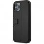 Karl Lagerfeld Heads flipové pouzdro pro iPhone 12 Pro Max - černé