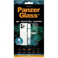 PanzerGlass ClearCase Antibakteriální kryt pro Apple iPhone 12 Pro Max - zelený