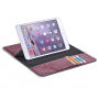CRAZY HORSE obálka se stojánkem pro iPad 9,7" (2017/2018) / Air 1 / 2 / Pro 9,7" - vínová
