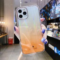 Nárazuvzdorný měňavý kryt pro iPhone 12 mini - oranžový