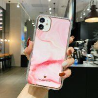 Nárazuvzdorný kryt s mramorovým vzorem pro iPhone 11 Pro Max - růžový