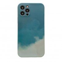 Silikonový ochranný kryt pro iPhone 11 Pro Max - tyrkysovo-šedý