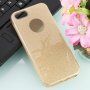 Třpytivý kryt pro iPhone 5 / 5S / SE (2016) - zlatý